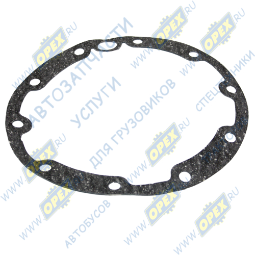 5440-2405078 (0.4) Прокладка С/Ф; ф215х270; 10отв.ф11/1отв.ф25, бортовой передачи; (0.4) Techno Drive